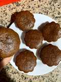 Muffins de chocolate y naranja