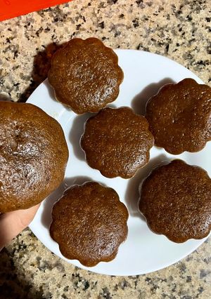 Una foto de Muffins de chocolate y naranja