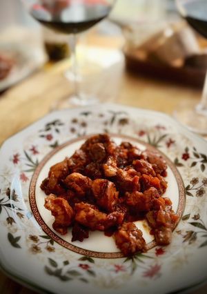 Una foto de Pollo en salsa de Cola-Cola