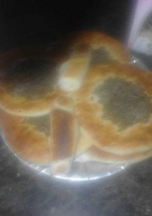 صورة لوصفة صفيحة بلحمة المفرومة