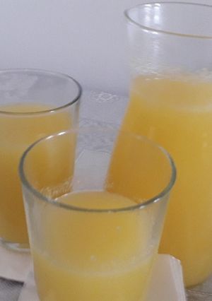 A picture of Pineapple Ginger juice.