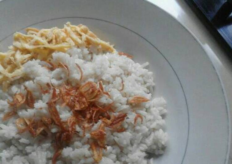 Cara Gampang Menyiapkan Nasi uduk maknyuss👌, Bisa Manjain Lidah