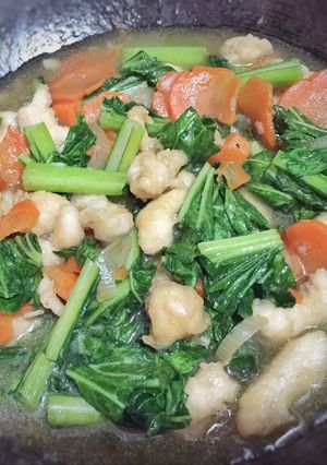 Foto resep Ca Ayam Sayur