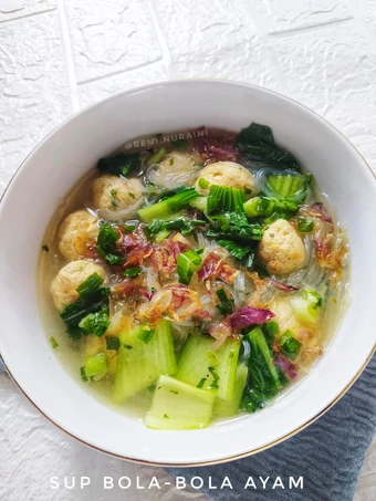 Cara Gampang Membikin Resep Sup Bola-bola Ayam yang Bisa Manjain Lidah Anti Ribet, Sempurna