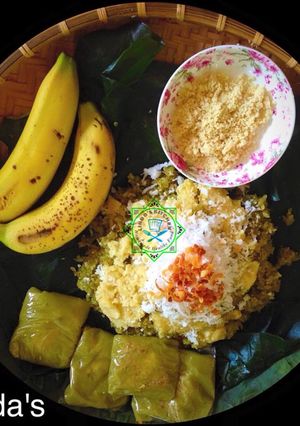 Hình của món Xôi cốm.