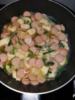 Foto resep Sup tahu sosis