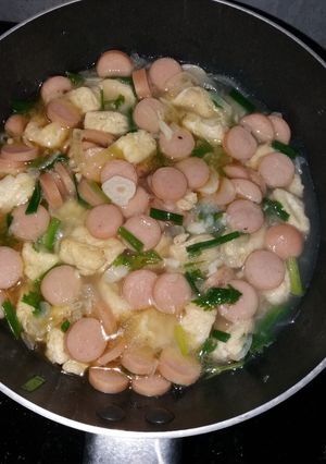 Foto resep Sup tahu sosis