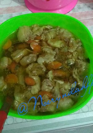 Foto resep Sop kerewedan sapi simple