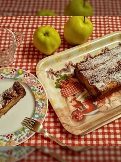 Foto di Plumcake mele e cacao