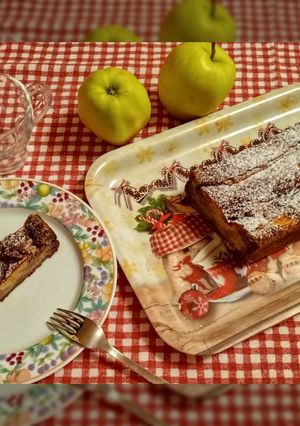 Foto di Plumcake mele e cacao