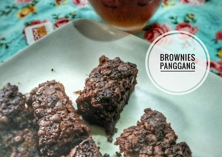 Brownies Panggang TIN FUDGY (Brownies tipis)