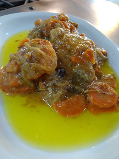 Una foto de Pollo al escabeche