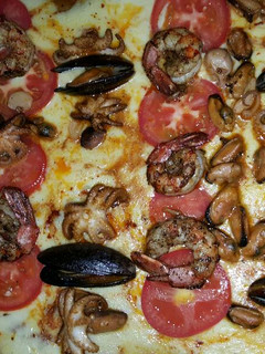 Una foto de Pizza "Frutti di mare"