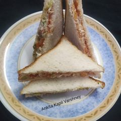 A picture of No Fire Cooking (Mayonnaise Sandwich).