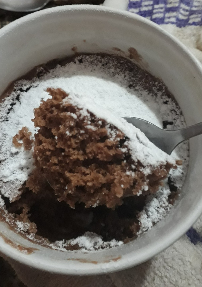 Una foto de Mug cake / bizcochuelo en taza