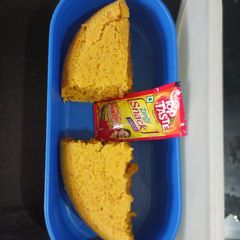 A picture of Instant Microwave Handvo.