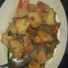 A picture of Fried sweet potatoes.