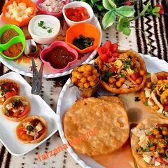 A picture of Katturi chaat.