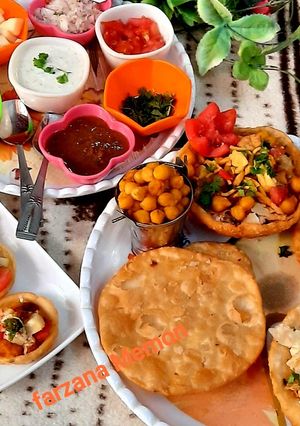 A picture of Katturi chaat.