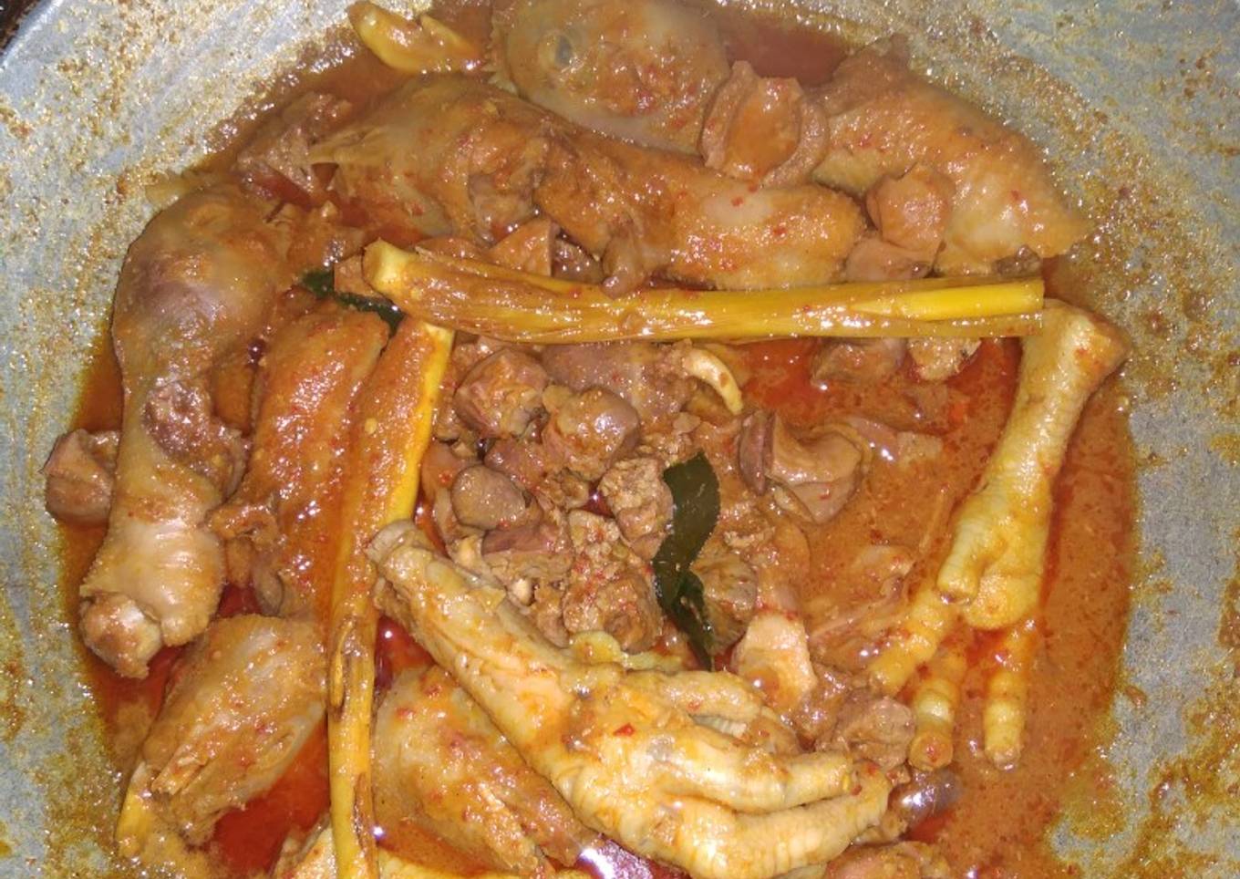 Ceker ati ampela rica-rica