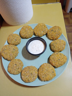 Una foto de Falafel de garbanzos