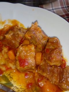 Una foto de Ternera en salsa con cerveza