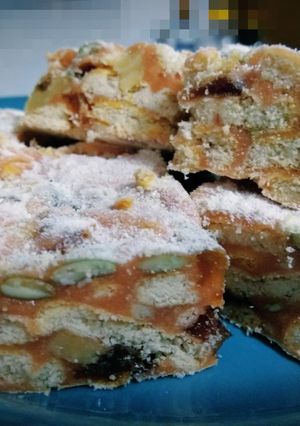 Una foto de Copos de Nieve (Postre típico chino)