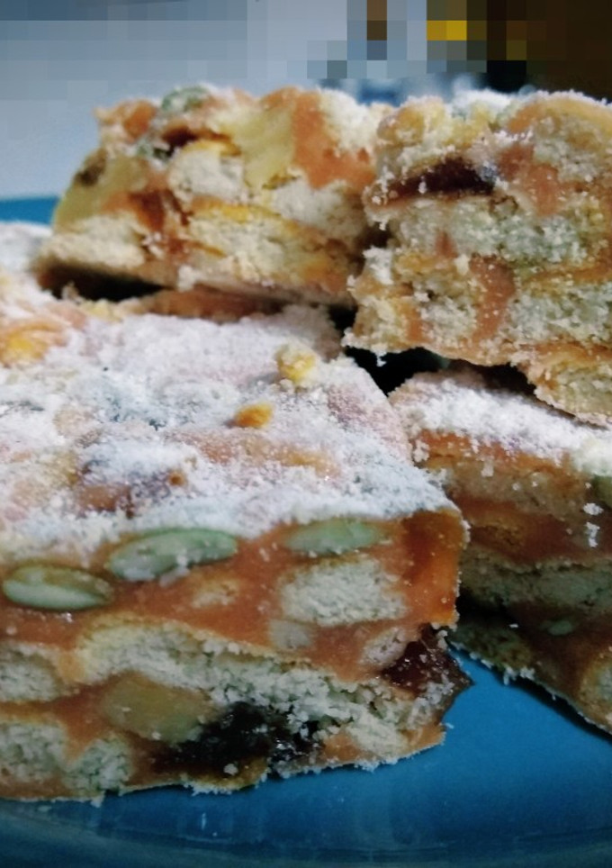 Una foto de Copos de Nieve (Postre típico chino)