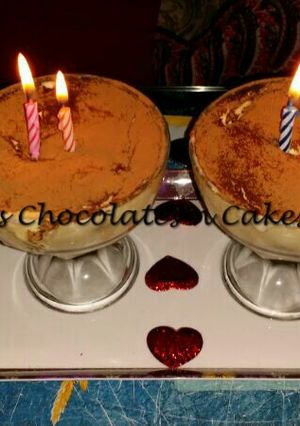 A picture of Eggless Tiramisu.