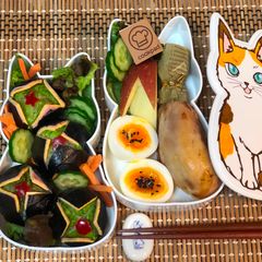 A picture of Japanese Lovely Lunch Box.