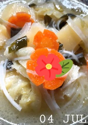 Foto resep SOP sayuran