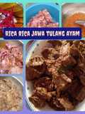 Rica rica Jawa tulang ayam (balungan)