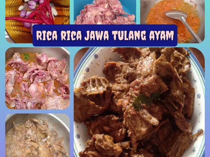 Cara Gampang Membikin Resep Rica rica Jawa tulang ayam (balungan) yang  Bikin Ketagihan Anti Ribet, Mantap Sekali