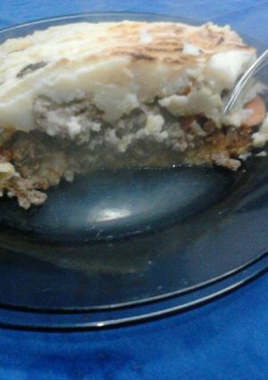 Una foto de Pastel de papas económico
