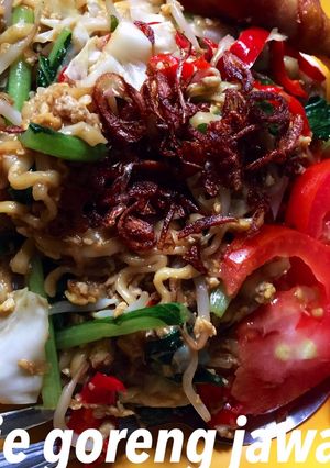 Foto resep Mie goreng jawa ala saya👍