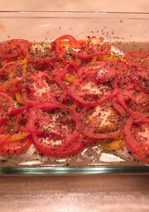 A picture of Pinot Grigio Summer Chicken .