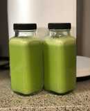 Nước ép táo xanh, ổi, cần tây và lúa mì