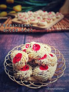 Gambar Strawberry Swiss Tart Hurry Raya 2022