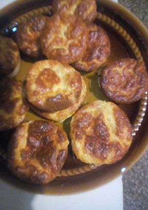 Túrós muffin recept fotója