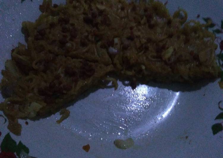 Pizza mie telur resep kakak😋