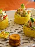 Mini causas de pollo