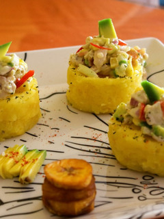 Una foto de Mini causas de pollo