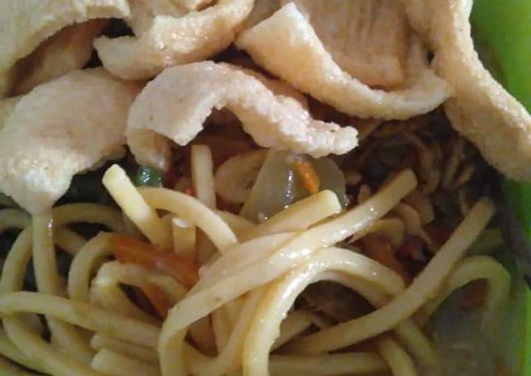 Langkah Mudah untuk Membuat Mie gomak tauco pedas (spageti medan) 😋😋😋, Bikin Ngiler