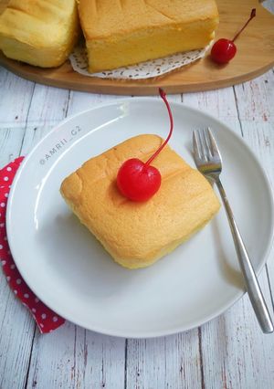 Foto resep Condensed Milk Cotton Cake