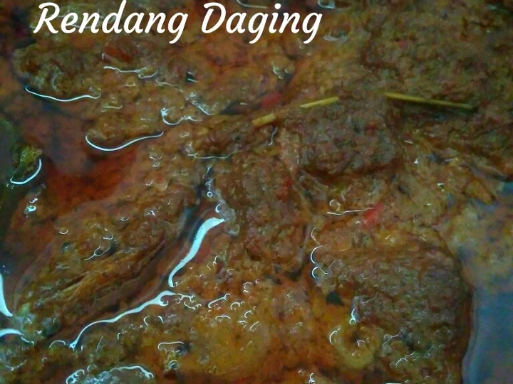 Cara Mudah Menyiapkan Resep Rendang daging (ala mama) yang Menggugah Selera Anti Ribet, Sempurna