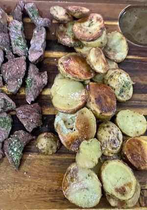 Une photo de Bœuf et patates version one pan