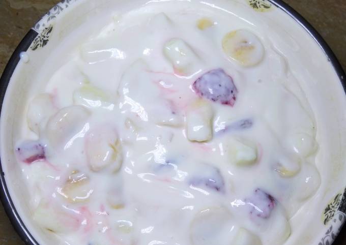 Easiest Way to Make Super Quick Homemade Cream Fruit Salad