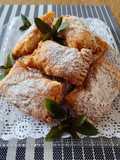 Casadielles//dulce de nueces y hojaldre//receta de Asturias
