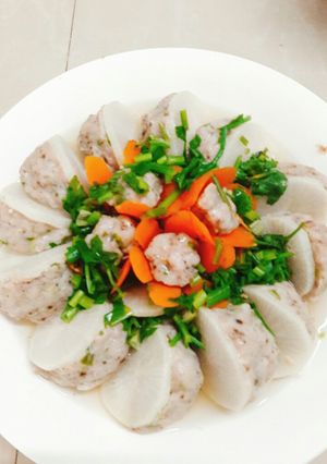 Hình của món Canh cải hấp.