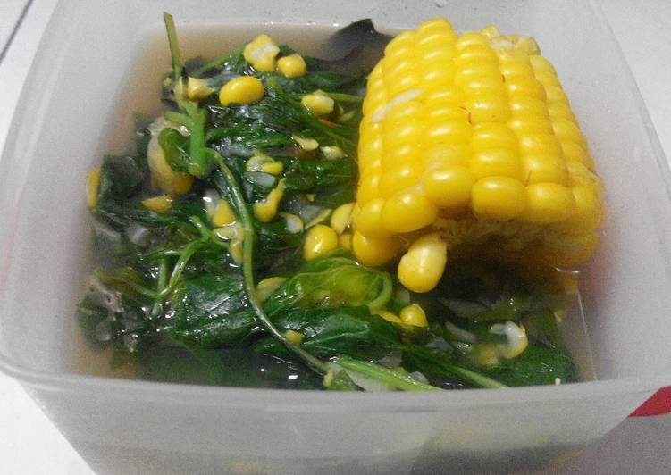 Sayur Bayam Jagung Manis